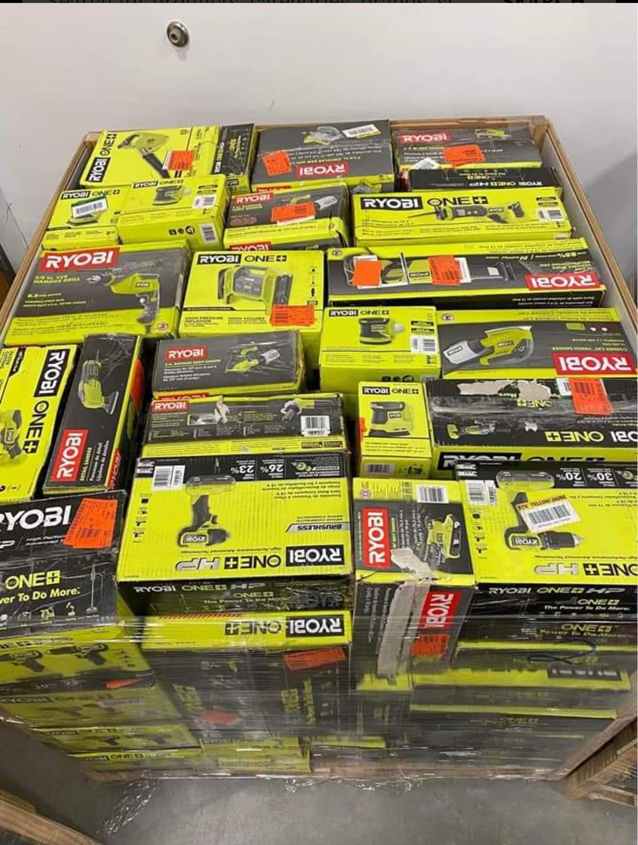 Buy Ryobi wholesale pallets