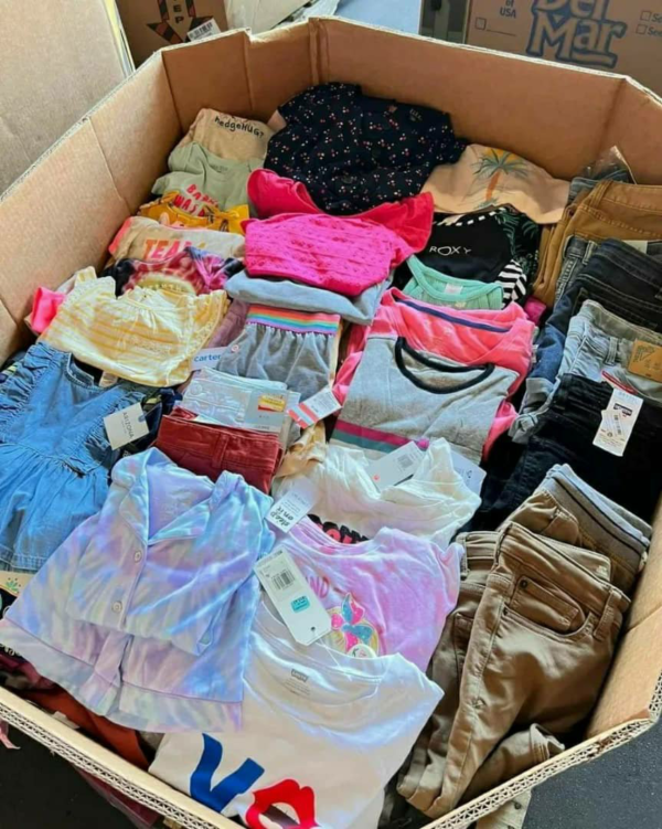 Kids clothes pallet